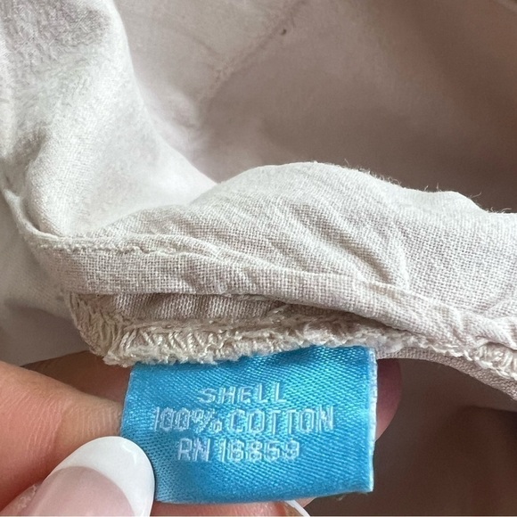 J McLaughlin Shorts Mens Size 40 Solid Khaki Flat Front Cotton Chino academia E - Picture 6 of 10